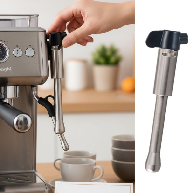 POCREATION Upgrade Your Coffee Machine Steam Wand, Stainless Steel Milk 3oz Steam Nozzle for EC685, ECP35, ECP36 Coffee Machines with Easy Installation for Rich Milk Foam Latte Art - Image 2