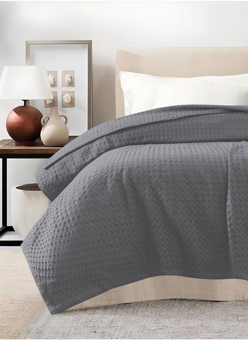 MORANO - Waffle Coverlet - Image 1