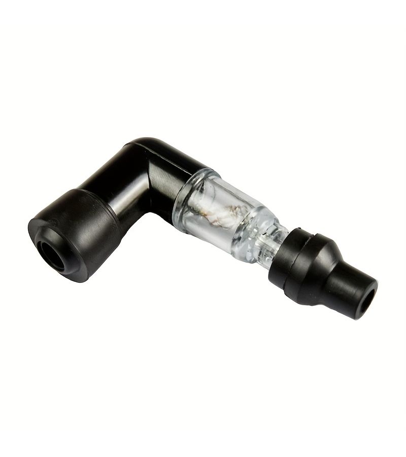 White Universal Ignition Spark Plug Cap for Scooters Motorcycles - Image 3