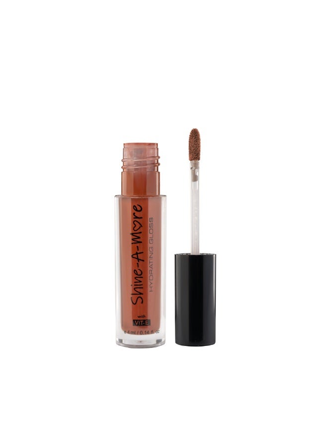Armaf Beaute Shine-A-More Lip Gloss Brownie 08, 4ml  – High-Shine Glossy Lip Finish – Non-Sticky, Hydrating Formula for Plump, Luminous & Smooth Lips - Image 1