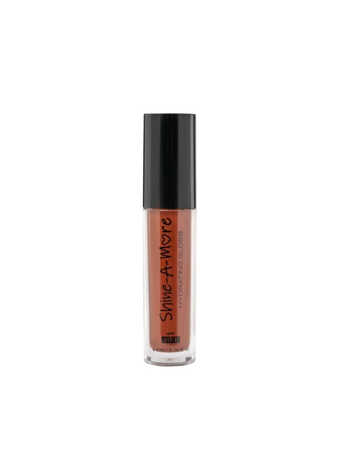 Armaf Beaute Shine-A-More Lip Gloss Brownie 08, 4ml  – High-Shine Glossy Lip Finish – Non-Sticky, Hydrating Formula for Plump, Luminous & Smooth Lips - Image 2
