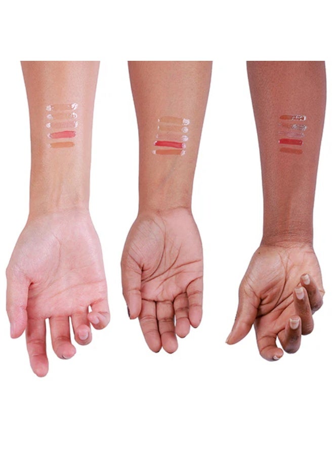 Armaf Beaute Shine-A-More Lip Gloss Brownie 08, 4ml  – High-Shine Glossy Lip Finish – Non-Sticky, Hydrating Formula for Plump, Luminous & Smooth Lips - Image 4