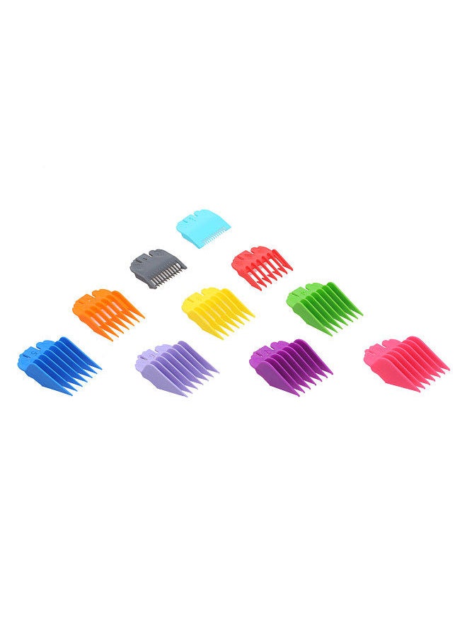 Generic - 10PCS Hair Clipper Guide Comb Set for Wahl Hair Clippers Limit Combs Hair Trimmer Guards Attachments Hair Salon Tool Set - Image 1