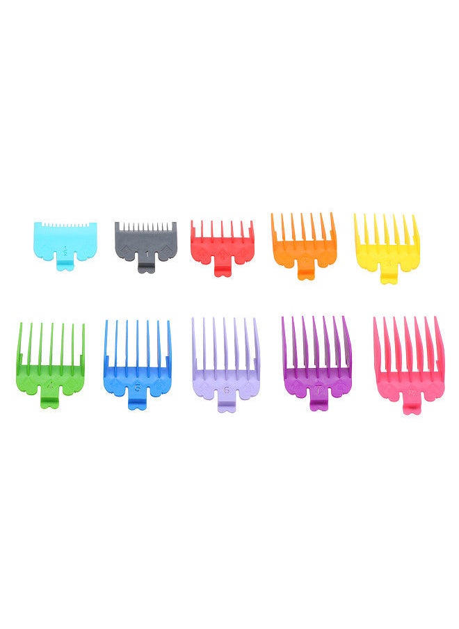 Generic - 10PCS Hair Clipper Guide Comb Set for Wahl Hair Clippers Limit Combs Hair Trimmer Guards Attachments Hair Salon Tool Set - Image 1