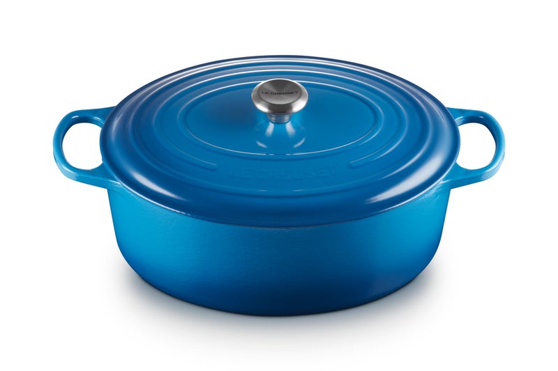 Le Creuset Le Creuset Enameled Cast Iron Signature Oval Dutch Oven 95 qt Marseille 