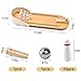 Donse Tabletop Mini Bowling Game Set Funny White Elephant Gifts for Adults Men Women Christmas Stocking Stuffers for Teens Boys Girls Kids Wooden Home Bowling Alleys Office Desk Toys Stress Relief Gadgets - Image 3