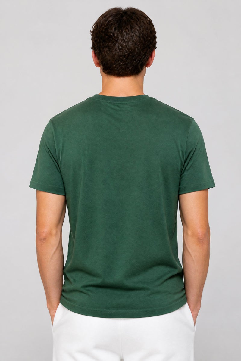 Fanatics Men Sportswear Fit NCAA Primary Logo Short Sleeve Training T-Shirt, Green - Image 3