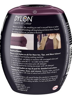 DYLON All In One Fabric Dye Pod Plum Red 350g  - Image 2