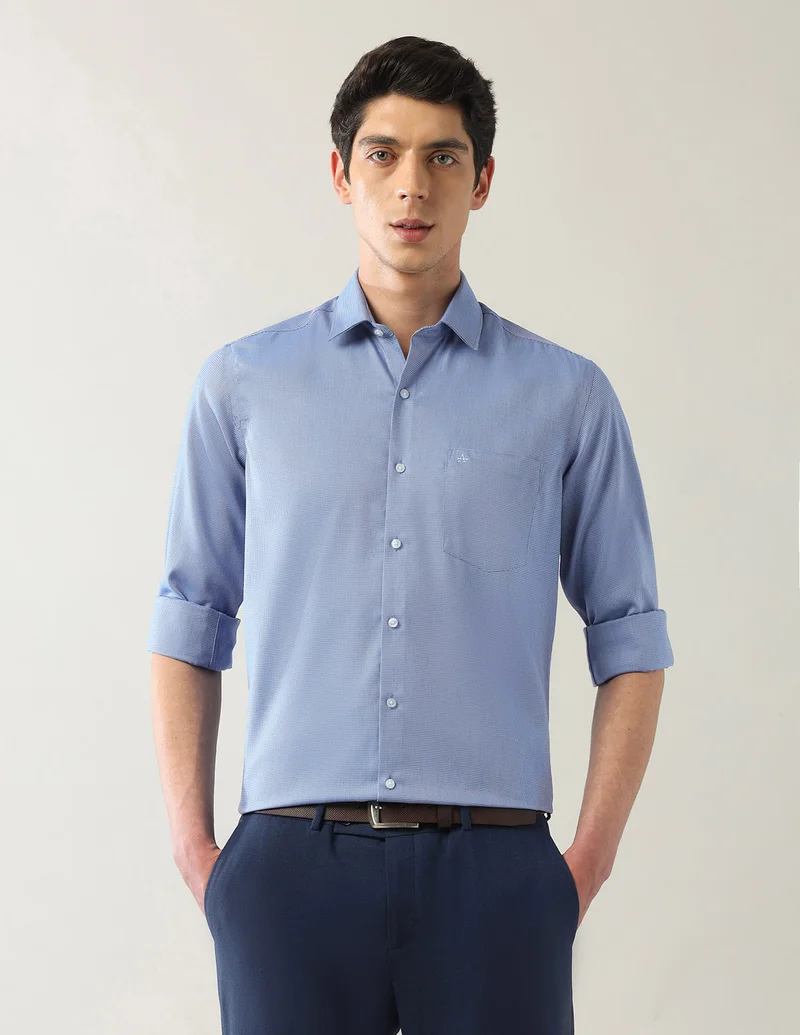 Arrow Manhattan Slim Fit Autopress Shirts