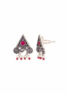 VOYLLA Abhira Triangle Stud Earrings  - Image 3