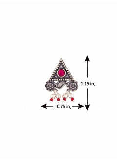 VOYLLA Abhira Triangle Stud Earrings  - Image 4
