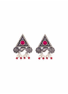 VOYLLA Abhira Triangle Stud Earrings  - Image 2