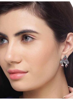 VOYLLA Abhira Triangle Stud Earrings  - Image 5