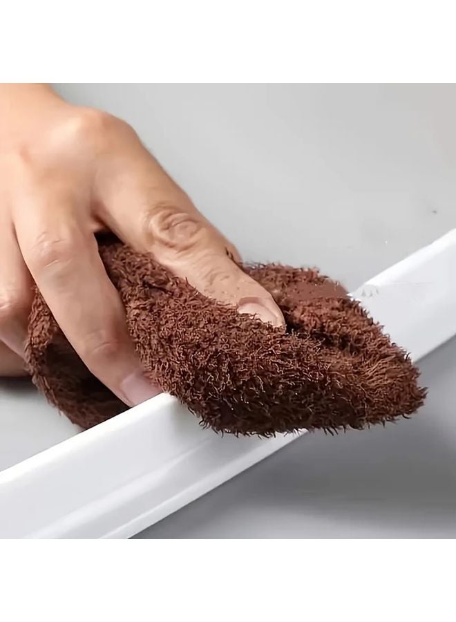 2 متر حاجز استحمام رمادي مقاوم للماء، مانع تسرب مياه المرحاض، حامي الحوض، حماية الأرضية - Image 3