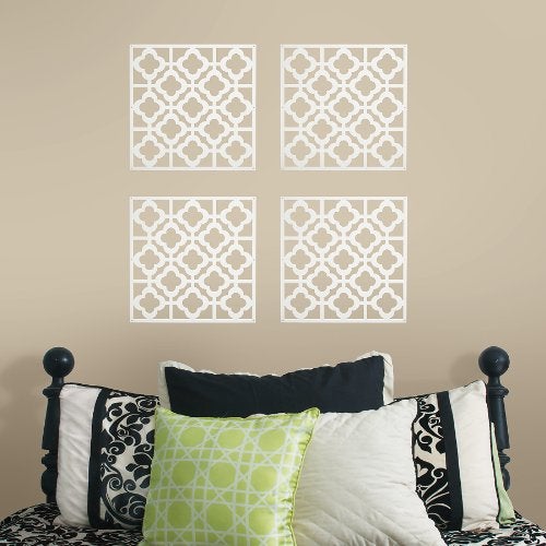 WALLPOPS Wall Pops WPP0275 Honeycomb Decorative Hanging Room Division Panels , White - Image 4