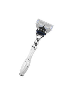 Linkidea Razor Handle, Men's Shaving Razor Replacement Handle, Shaver Handle Compatible with Fusion 5 Proshield & Proglide Blade Refill  - Image 1