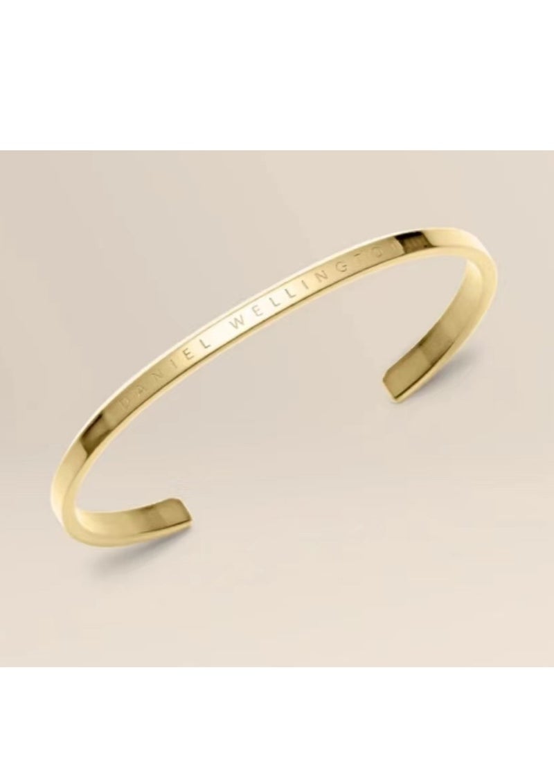 DANIEL WELLINGTON - DANIEL WELLINGTON Classic lettered open-ended couple bracelet - Image 1