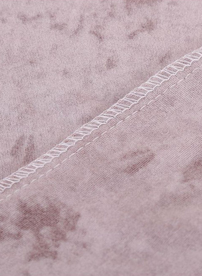 إسكدنيا 3-Seater Armless Sofa Slipcover Brick Red - Image 2