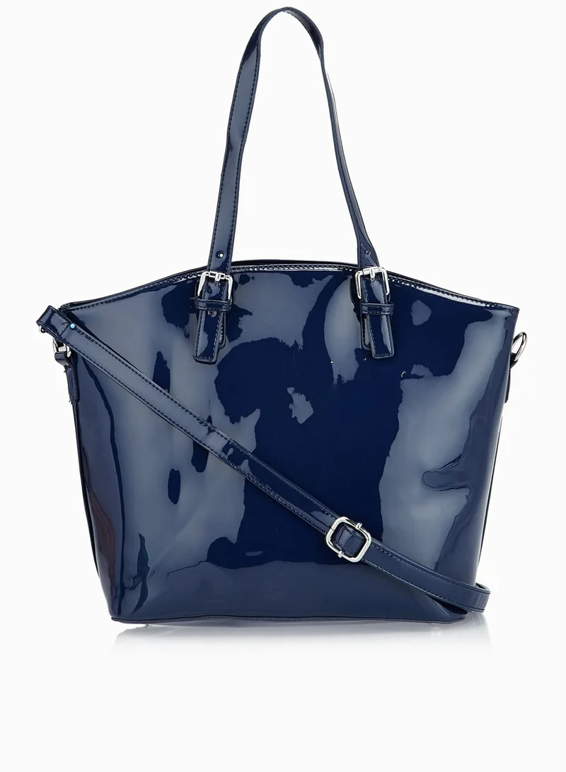 Ginger Buckle Detail Shopper