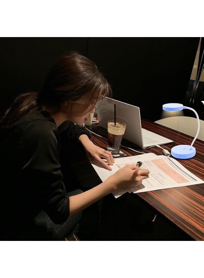 LED Desk Lamp Touch Control Adjustable Folding Study Table Lamp Perfect Reading Companion with 3 Lighting Levels - Image 1