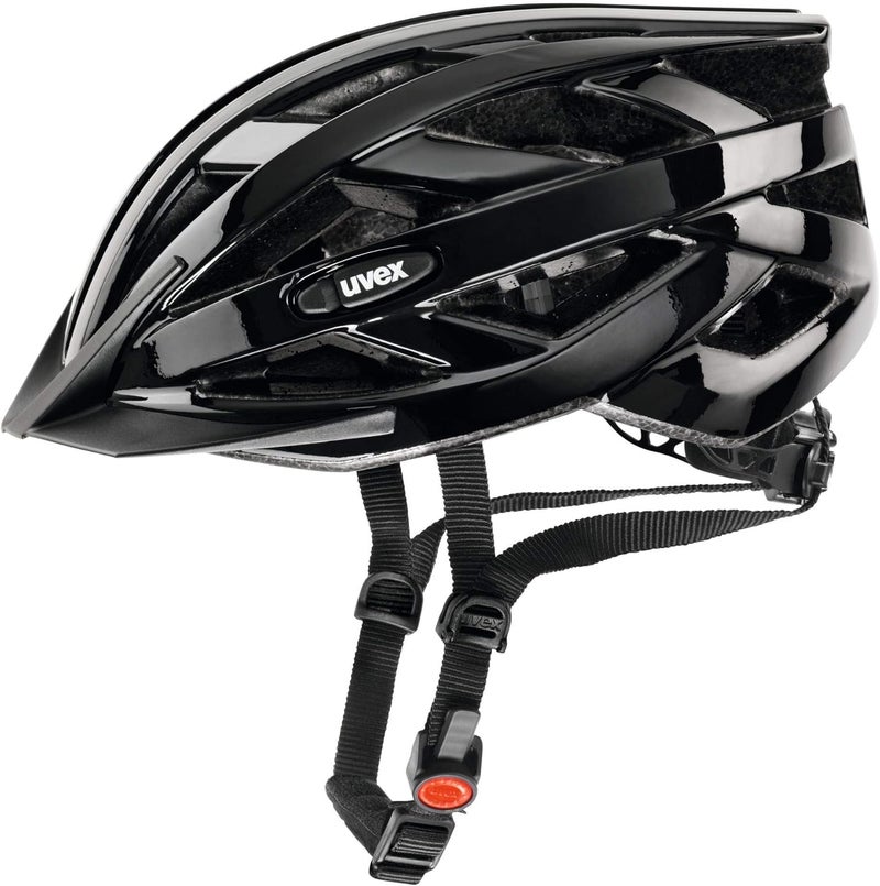 Uvex I-vo Unisex Bike Helmet - Black, Size 52-57 cm - Image 1