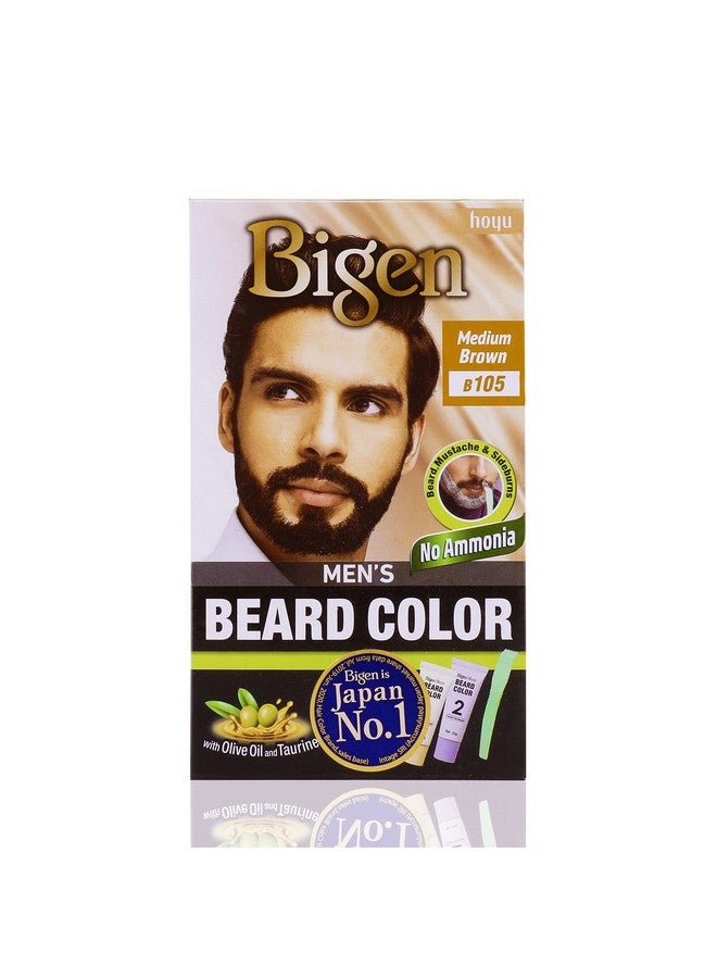 Bigen Men'S Beard Color Medium Brown - B105 (Pack Of 2) - Image 2