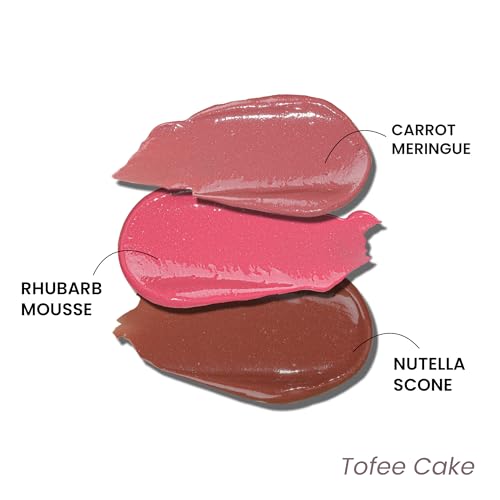 LAMIOR Peptide Glaze Lip Balm Combo Pack of 3 - Toffee Cake | 3-in-1 Formula for Glossy Shine, Healing, and Nourishment | Pillowy-Soft Lips | Nourishes Dry Skin | Real Reviews, Juicy Results! - Image 2