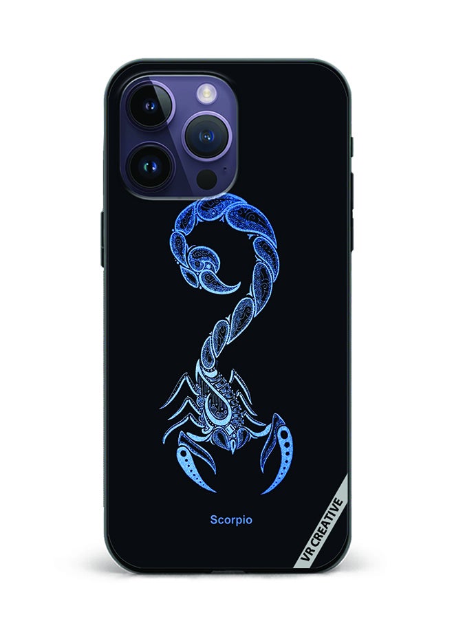 VR CREATIVE Protective Case Cover For Apple iPhone 16 Pro Max Scorpio Design Multicolour