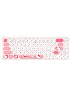Miniso MINISO Hello Kitty Wireless Keyboard Model: SK-676AG – Cute and Functional Wireless Keyboard with Hello Kitty Design for Home, Office, and Gaming 