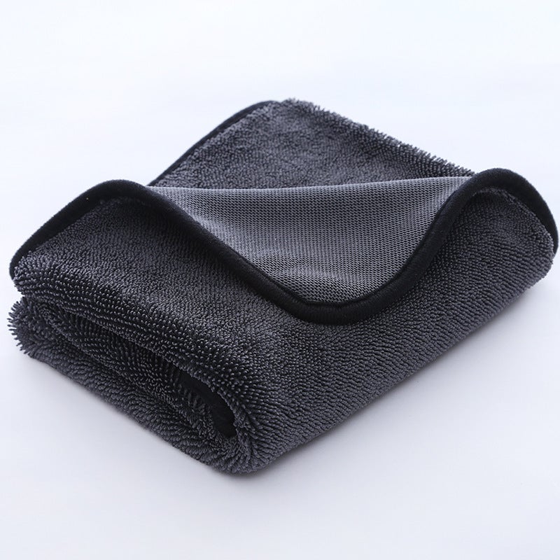 Polyester And Nylon Twisted Braid Cloth Absorbent Car Wash Towel 50*60 Car Cleaning Towel Cleaning Supplies Window Cleaning Car Window - Image 1