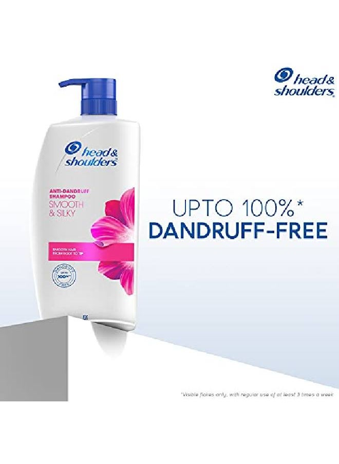 Head & Shoulders شامبو ناعم وحريري مضاد للقشرة 1 لتر  - Image 3