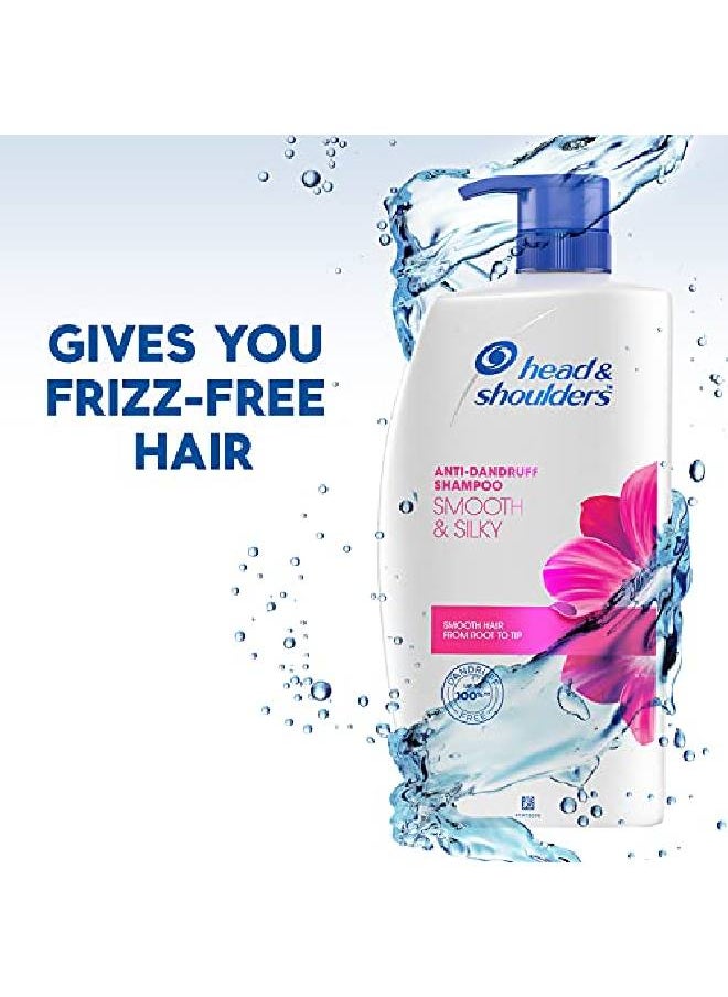 Head & Shoulders شامبو ناعم وحريري مضاد للقشرة 1 لتر  - Image 5