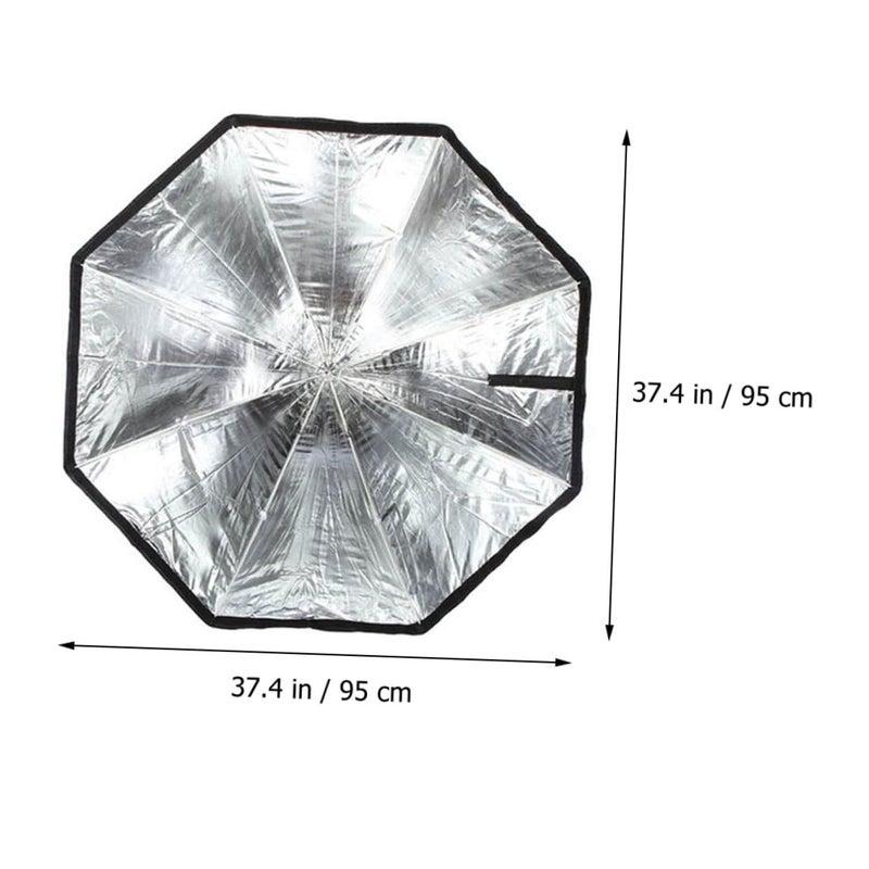 مظلة صندوق الإضاءة الناعم القابلة للطي مثمنة الأضلاع للإضاءة في الاستوديو والتصوير الخارجي للبورتريه - Image 3