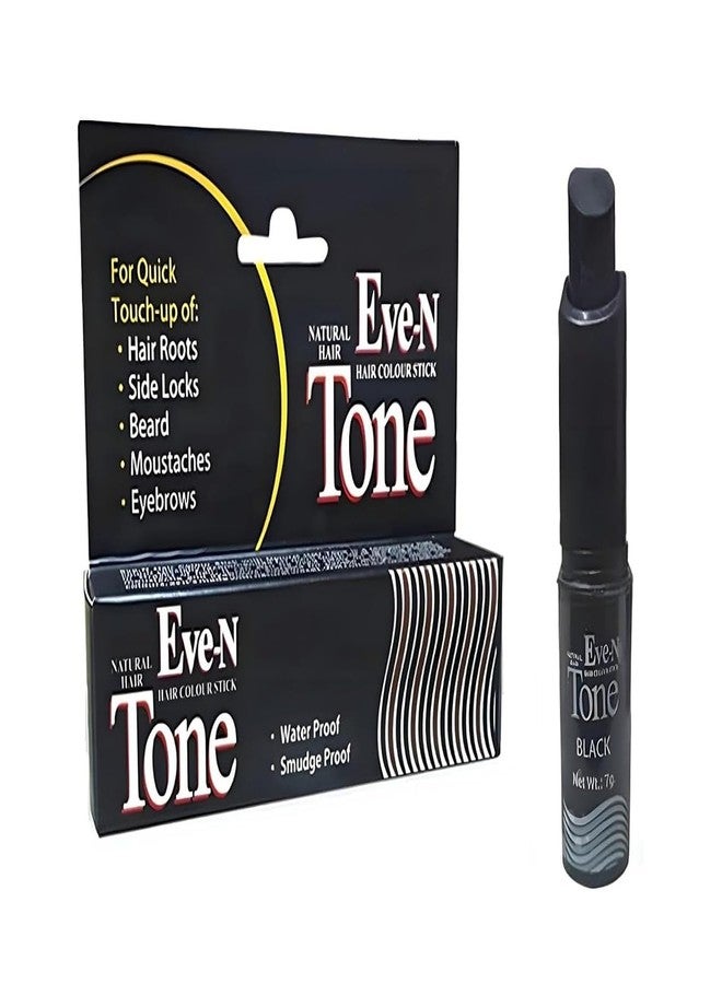 EVE-N Original EVE-N Tone Natural Tone Temporary Hair Touch Up Dye Stick, 7gm Black Colour (Pack of 1) - Image 1