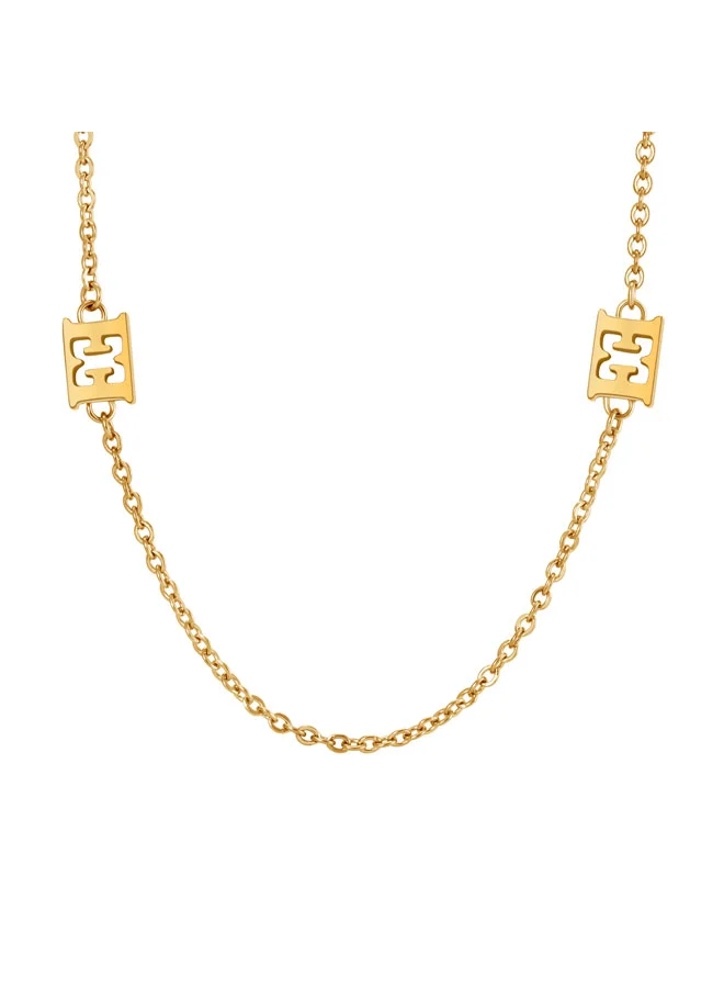 ESCADA Florence Gold Plated Stainless Steel Necklace for Women 360mm