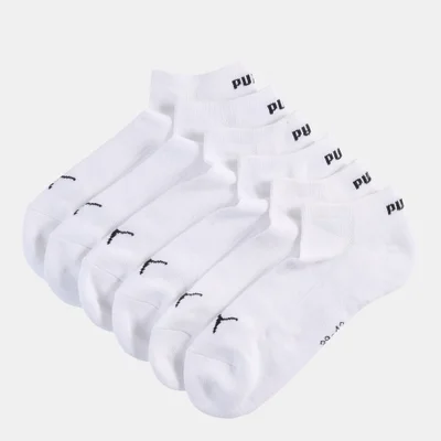 PUMA Kids' Cushioned Sneaker Ankle Socks (3 Pairs)