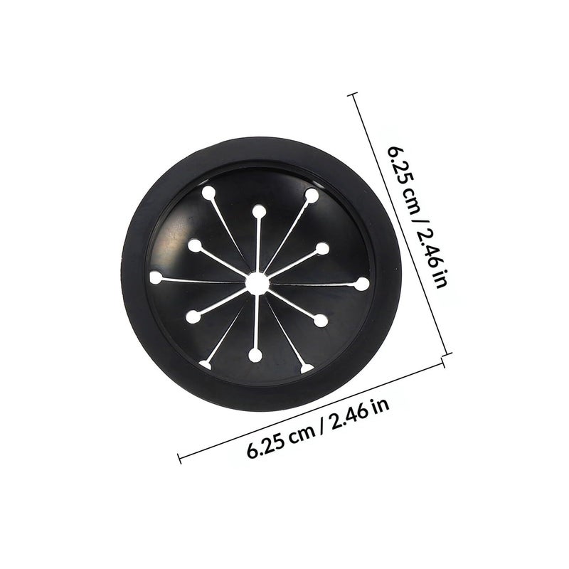 Kitchen Sink Drain Stopper And Splash Guard 2pcs Stainless Steel Garbage Disposal Accessories With Splash Proof Cover - Image 3