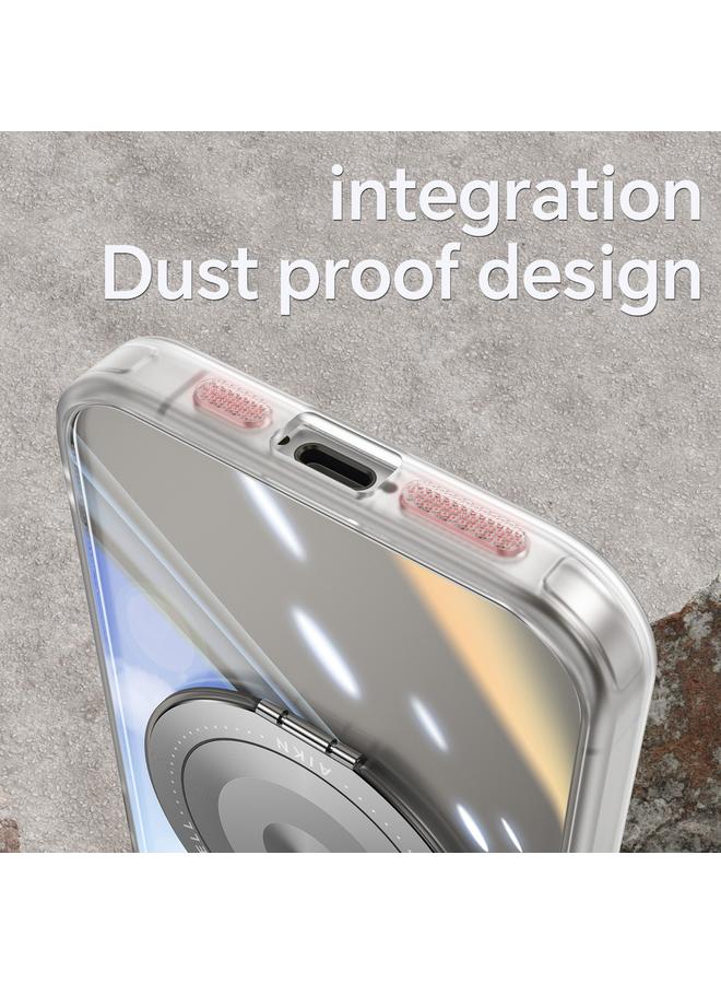 زبون جراب لهاتف iPhone 12 مع حامل 360 Magsafe من الأكريليك الهجين المصنوع من مادة TPU - Image 5