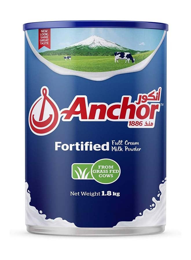 Anchor Full Cream Milk Powder Tin 1.8kg - Image 1