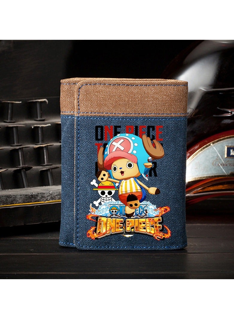 KUYING New ONE PIECE Canvas Vertical Wallet