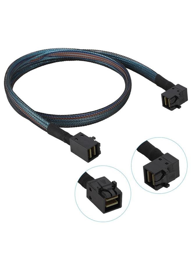 AIQ-YP19030 65CM MINISAS HD 4I-MINISAS HD 4I 4-channel 12Gbps High Speed Transmission Cable