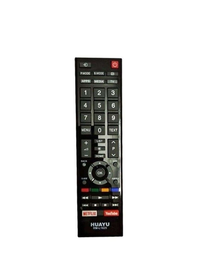 Huayu Toshiba Netflix TV Remote Control Black