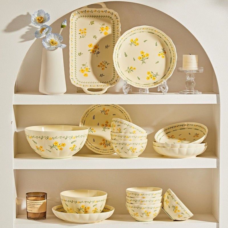 CME 2026 Underglaze Ceramic Dinnerware Set - Elegant and Functional - Image 3