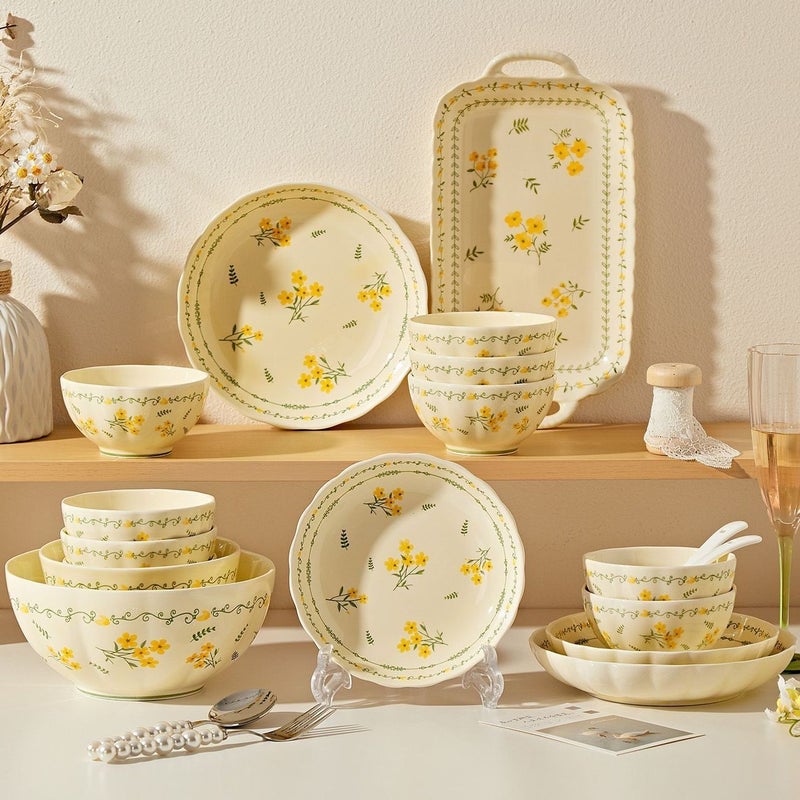 CME 2026 Underglaze Ceramic Dinnerware Set - Elegant and Functional - Image 4