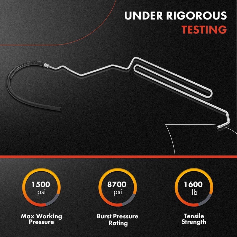 A-Premium Power Steering Hose Return Line Assembly for Ford Focus 2004-2007 L4 2.3L - Image 2