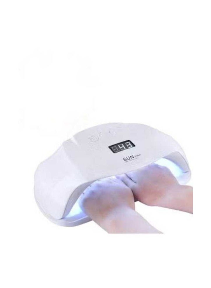 مصباح أظافر بإضاءة ليد احترافية بالأشعة فوق البنفسجية بقدرة 72 وات للمانيكير والباديكير - Image 1