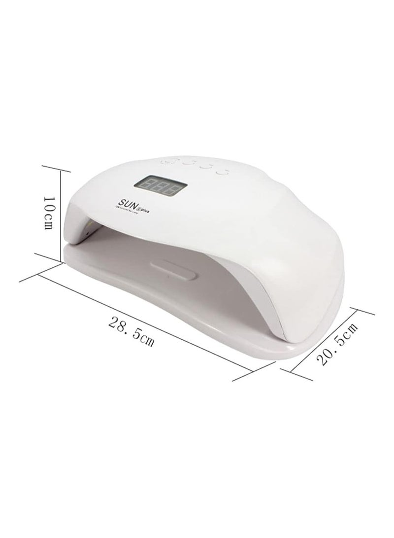 مصباح أظافر بإضاءة ليد احترافية بالأشعة فوق البنفسجية بقدرة 72 وات للمانيكير والباديكير - Image 3