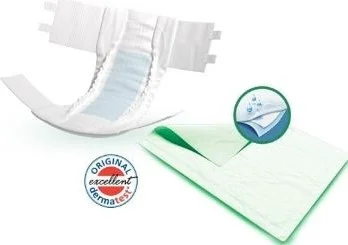 evony Adult Patient Diapers with Waistband Medium 30 Pack 8 Pack 240 Pieces
