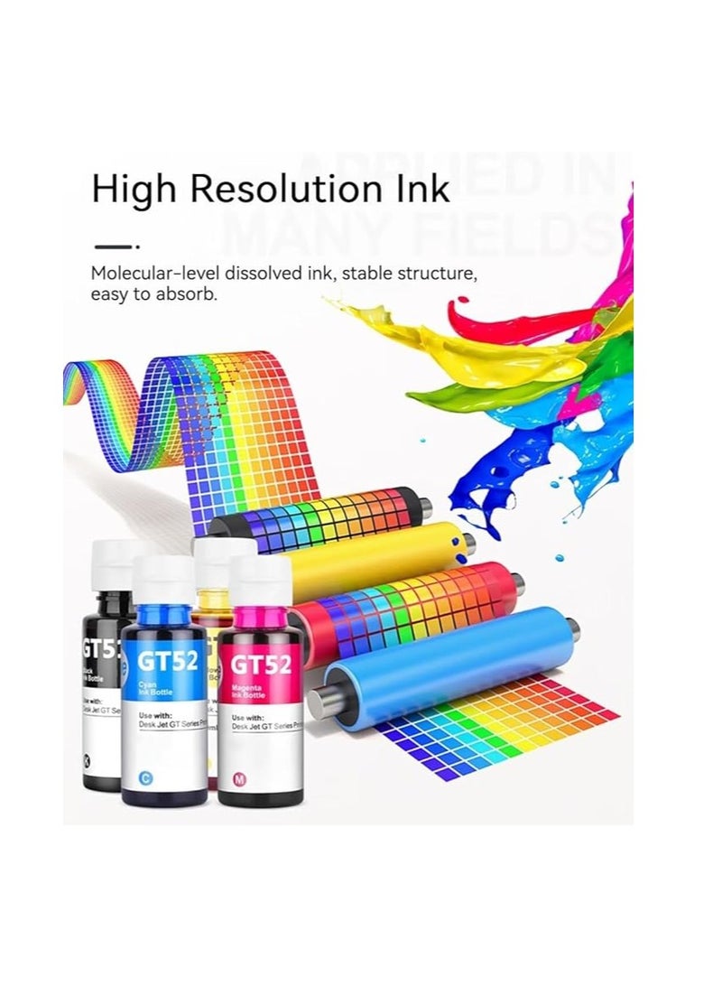 Terabyte GT53XL GT52 Ink Bottle for H Ink Tank 319 410 419 Smart Tank 500 502 508 511 514 515 518 519 530 531 532 533 538 571 615 618 655 720 750 790 DeskJet GT 5810 5820 5822 115 118 310 311  - Image 5