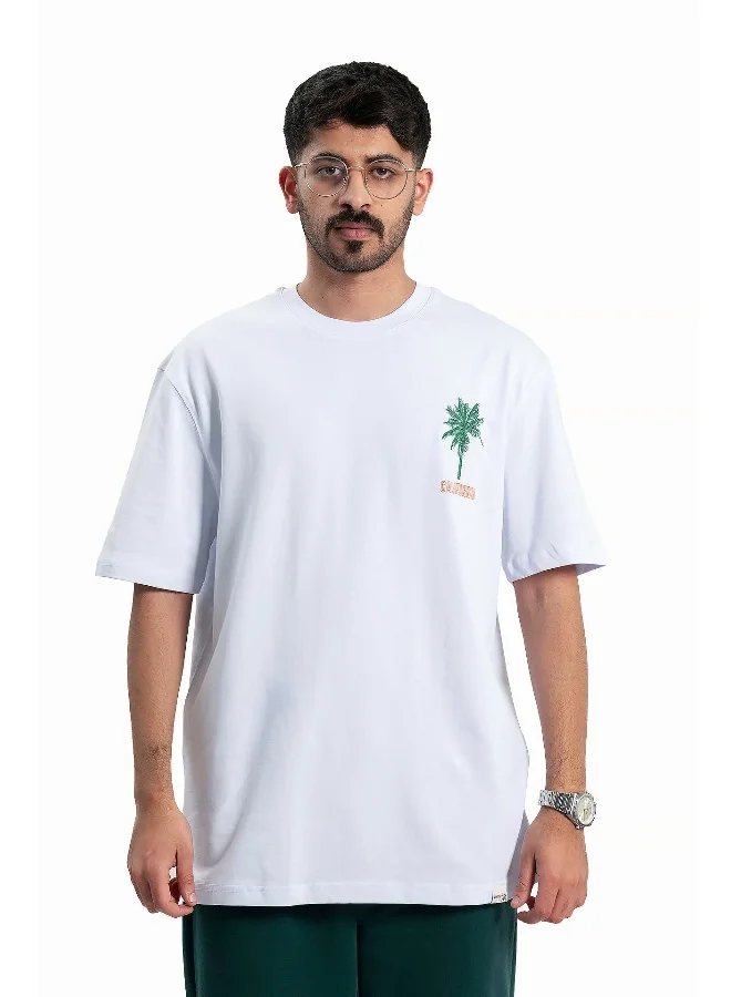 Wecre8 Men's White California T-shirt